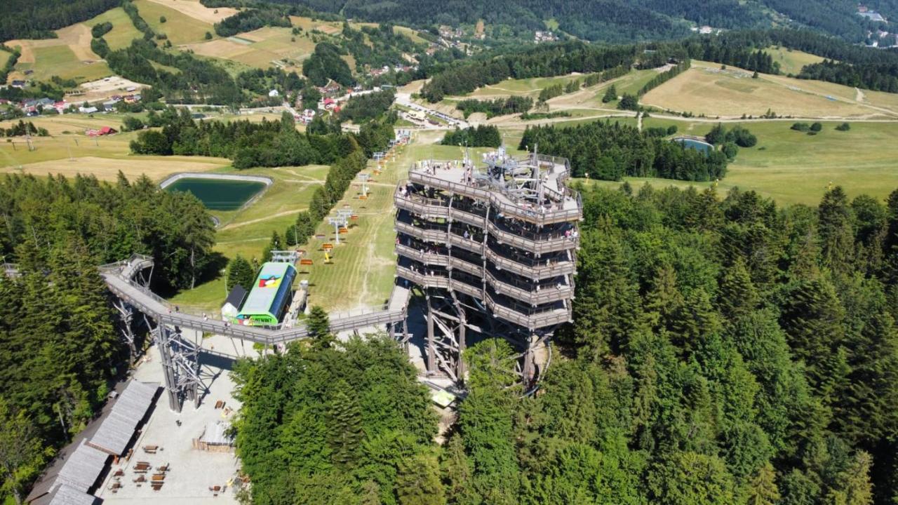 Willa Male Alpy 300 M Od Kompleksow Narciarskich Krynica Zdroj Ngoại thất bức ảnh